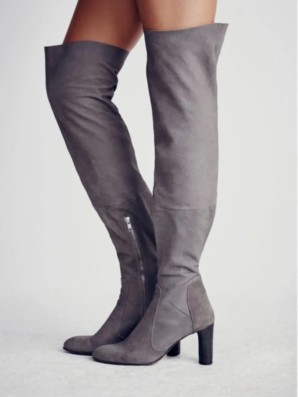 Free People Porter Tall Boots Size 6 New Leather MSRP: $298 Women